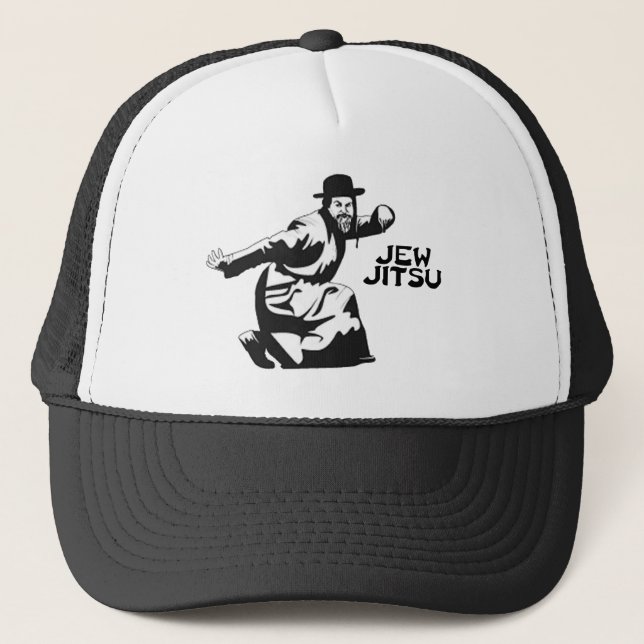 Boné Jew Jitsu Baseball hat | Presentes do Bar judeu Mi (Frente)