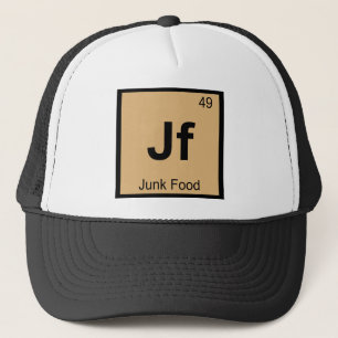 Boné Jf - Tabela Periódica de Química de Junk Food