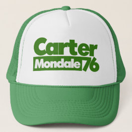 Boné Jimmy Carter 76 Carter Mondale retro Politics