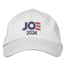 Joe Biden 2024 - Apenas Joe Embroidered Baseball B