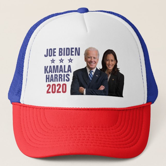 Boné Joe Biden Kamala Harris 2020 Presidente Vice Fotos (Frente)