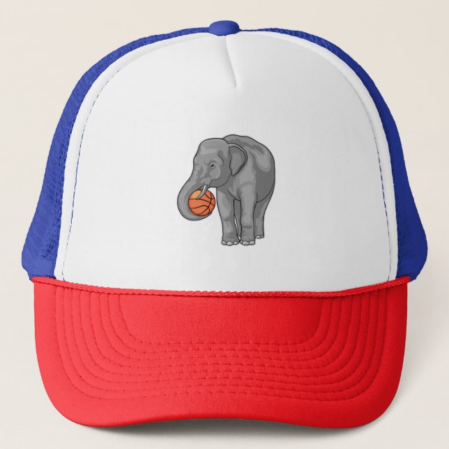 Boné Jogador de basquete de elefante (Frente)