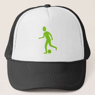 Boné Jogador de futebol - Verde marciano