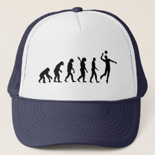Boné Jogador de voleibol da evolução