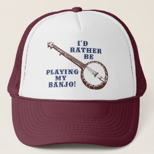 Boné Jogando meu banjo