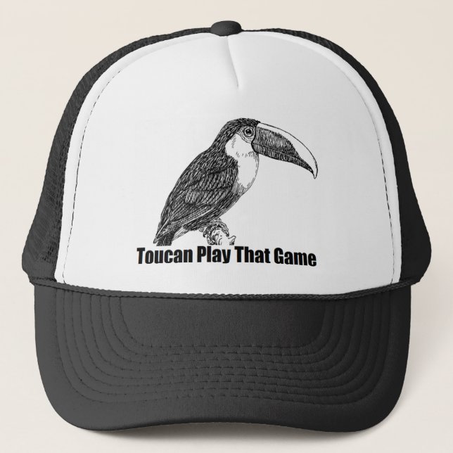 Boné Jogo de Toucan que jogo (Frente)
