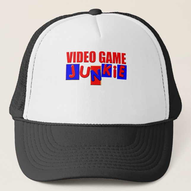 Boné Jogo eletrônico engraçado (Frente)