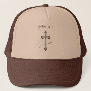 Boné John 3:16 roupa