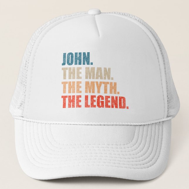 Boné John O Homem O Mito A Lenda (Frente)
