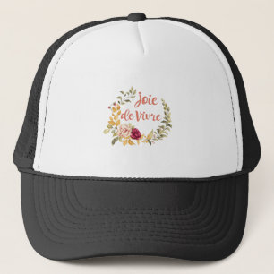 Boné Joie de Vivre French Say