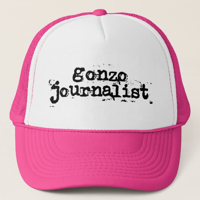 Boné Journalista de Gonzo (Frente)