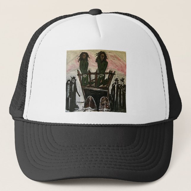 BONÉ JULGAMENTOS DE BRUXAS RASTA (Frente)