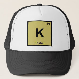 Boné K - Símbolo de Mesa Periódica de Química de Kos