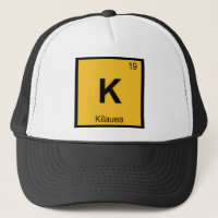 K - Tabela Periódica da Química do Vulcão Kilauea