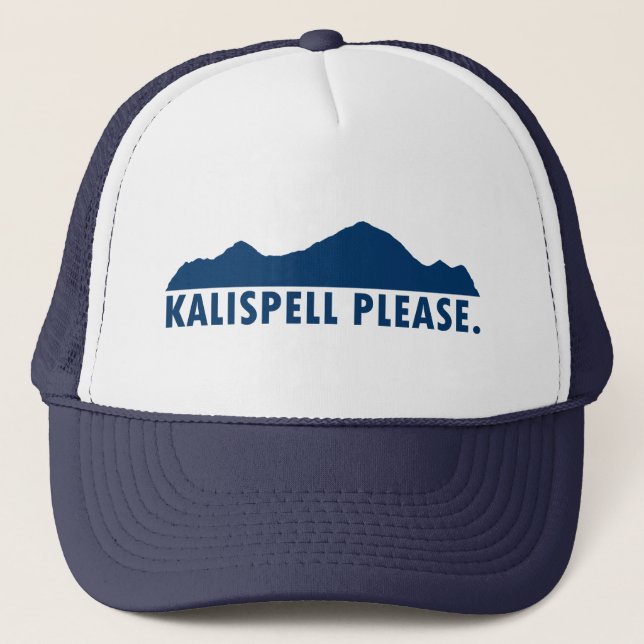 Boné Kalispell Montana Por favor (Frente)