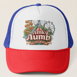 Boné Kalyan Amusement Park Agua Wave Trucker Hat