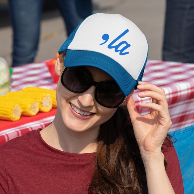 Boné Kamala Harris Comma La Election 2024 (Kamala Harris Comma La Election 2024 Trucker Hat)