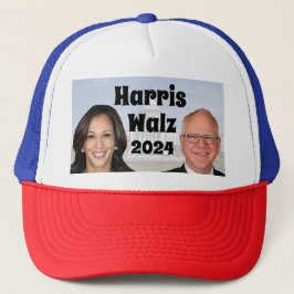 Boné Kamala Harris e Tim Walz 2024