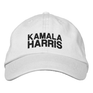 Boné Kamala Harris tipografia moderna personalizada pre