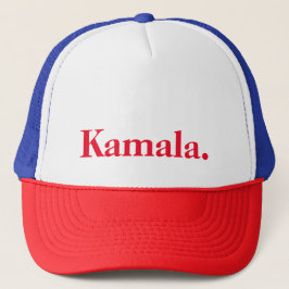 Boné Kamala Harris Trucker Hat | Vermelho Patriótico, B