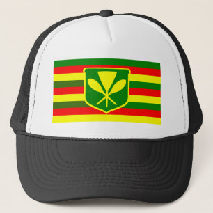 Boné Kanaka Maoli - bandeira havaiana nativa