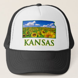 Boné Kansas Sunflower Sky
