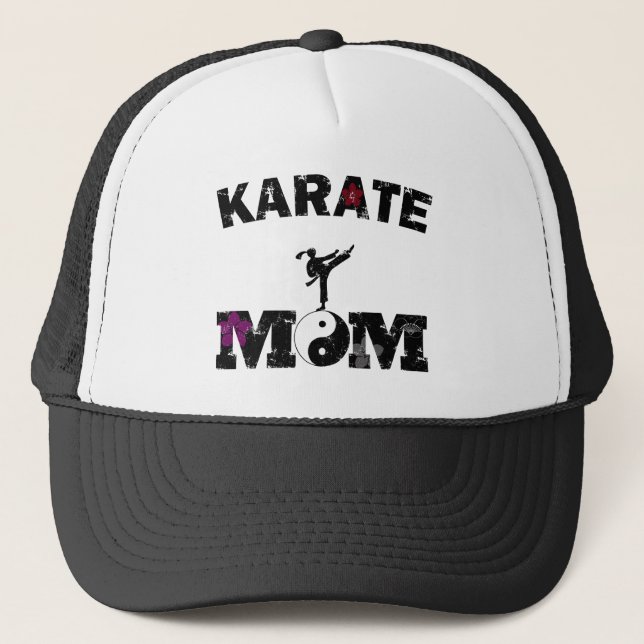 Boné Karate MOM (Frente)