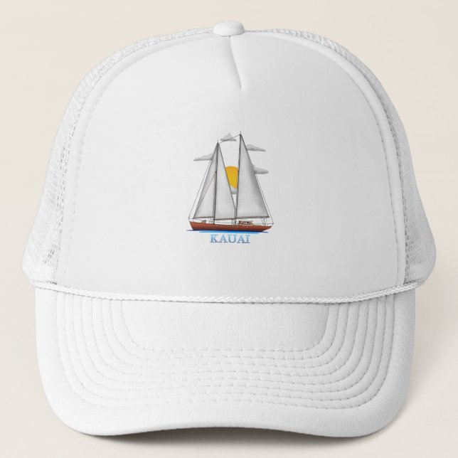 Boné Kauai Coastal Sailor Náutico (Frente)