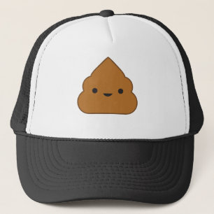 Boné Kawaii Poop Trucker Hat