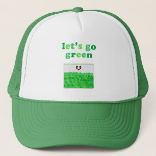BONÉ KAWAII VAMOS VERDE BOLSINHA CAP CASAQUINHO
