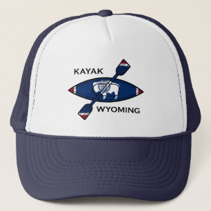 Boné Kayak Wyoming Flag