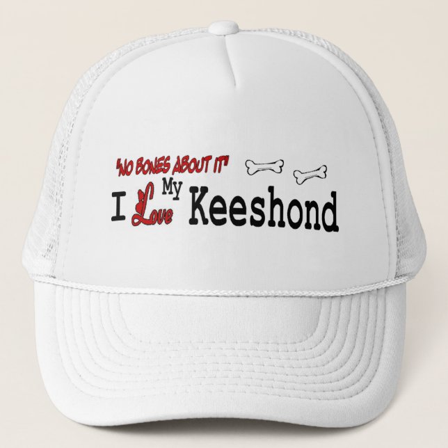 Boné Keeshond (I Love) Hat (Frente)