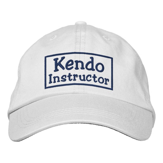 Boné Kendo Instrutor (Frente)