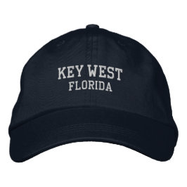Boné Key West Florida Boridered Baseball Hat