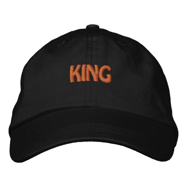Boné KING Belas Mãos Elegantes e Chapéu Confortável (Frente)