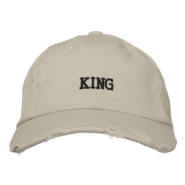 Boné King District Threads Afressou Chino Twill-Hat (Frente)