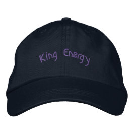 Boné King Energy Azul Marinho Ajustável Olhar Clássico