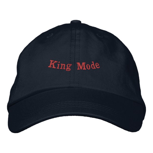 Boné King Mode-Hat Navy Adjustable Royal Attitude Men (Frente)