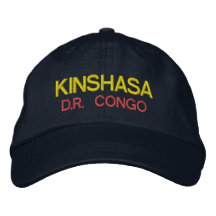 Kinshasa - Chapéu Emboidado do Congo