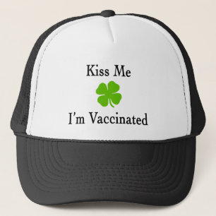 Boné Kiss Me Im Vaccinated
