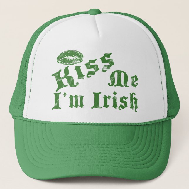 Boné Kiss Me Irish (Frente)