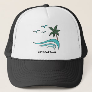 Boné Kiteboard/kitesurfing - kitecartoon