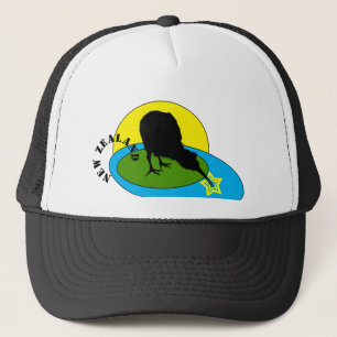 Boné Kiwi - Nova Zelândia Bird Fashion / Trucker Hat