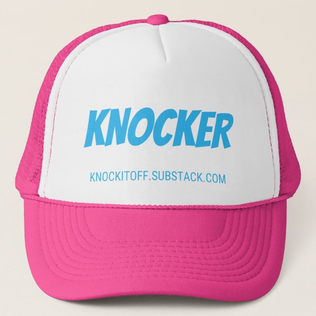 Boné KNOCKER Trucker Hat  (Frente)
