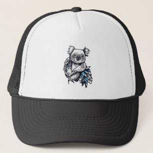 Boné Koala Bear Wild Animal Nature Ilustração Arte
