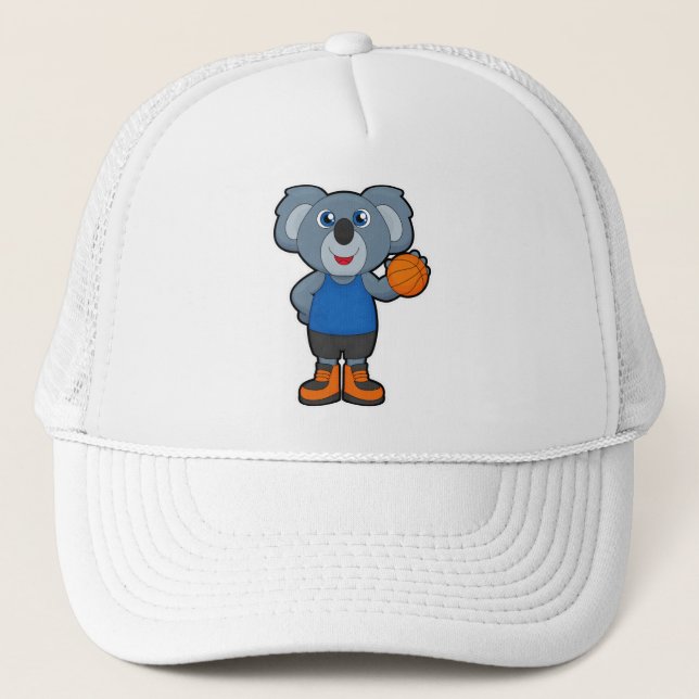 Boné Koala como jogador de basquetebol (Frente)