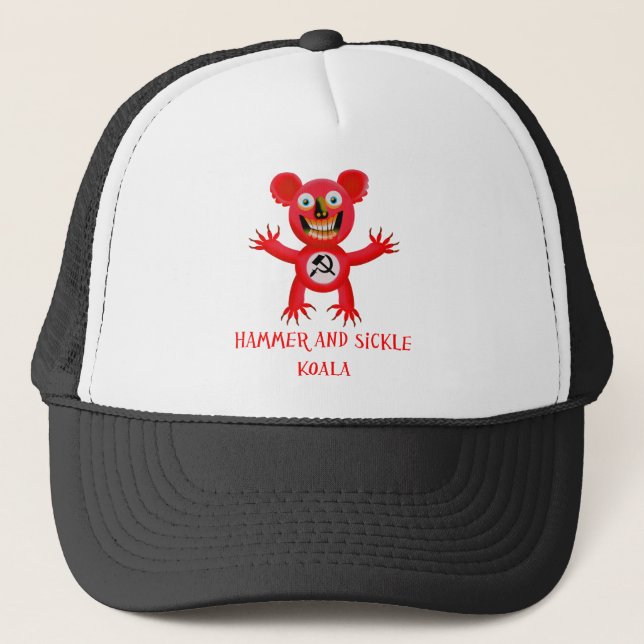 BONÉ KOALA DO MARTELO E DA FOICE (Frente)