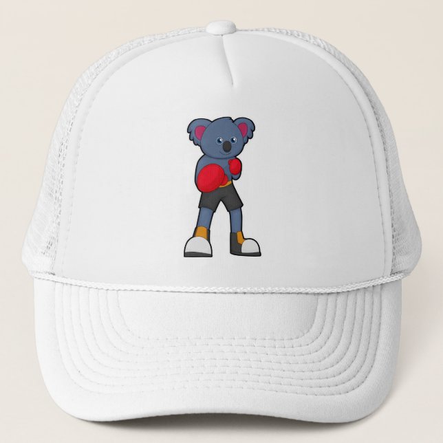 Boné Koala em Boxing com luvas "in a box" (Frente)