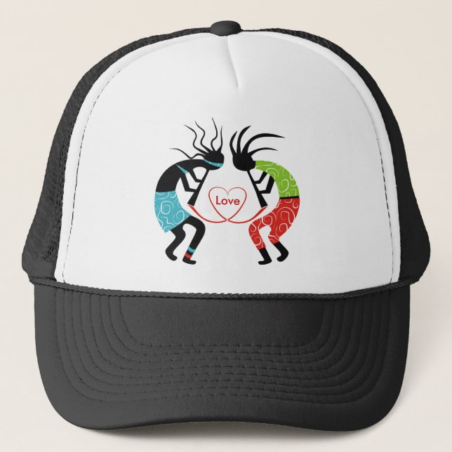 Boné Kokopelli Love Hats (Frente)