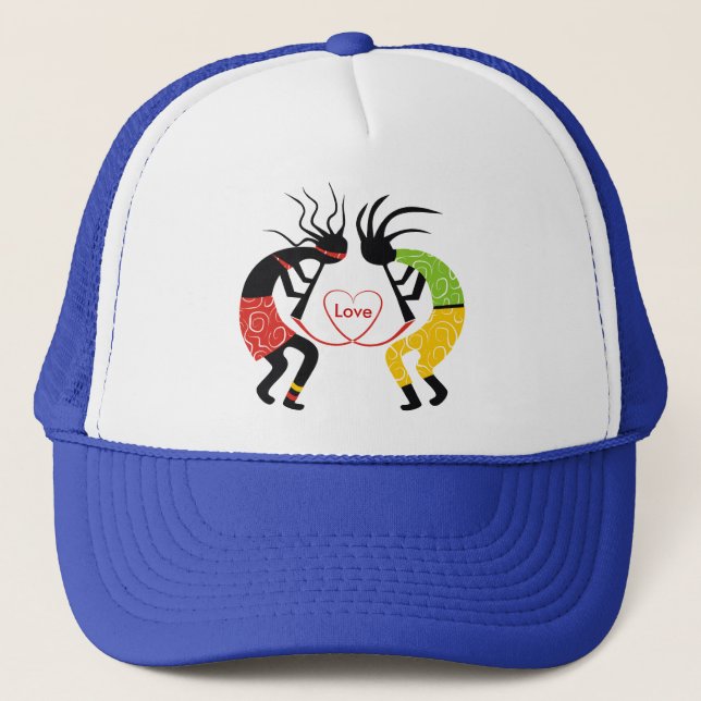 Boné Kokopelli Love Hats (Frente)